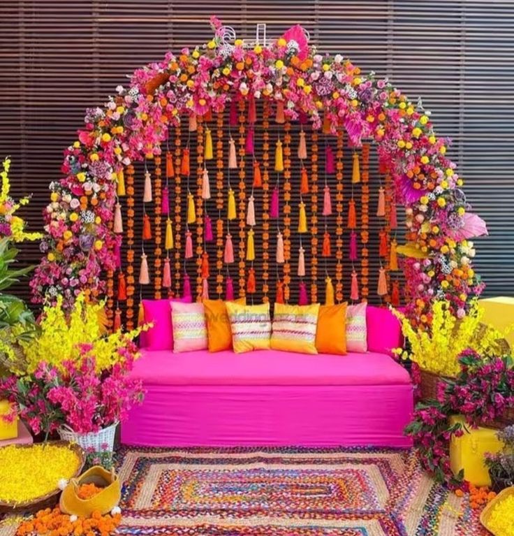 Mehndi decoration