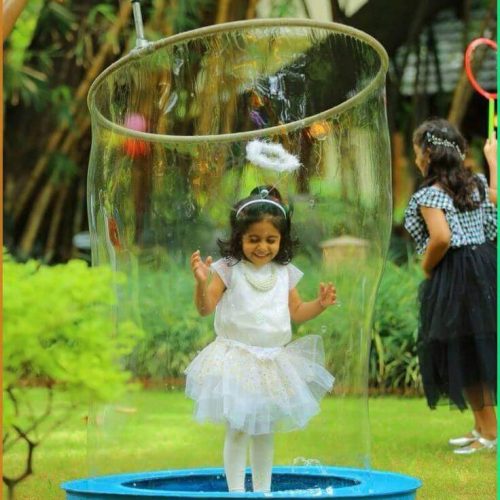 Bubble show garden