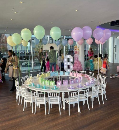 Chairs & Tables Setup