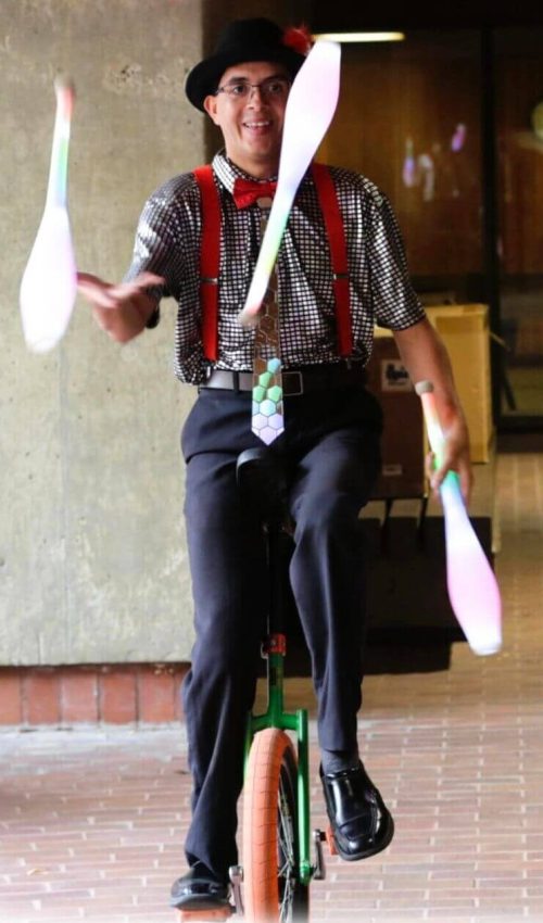 Juggler Stilt Walker Unicycle